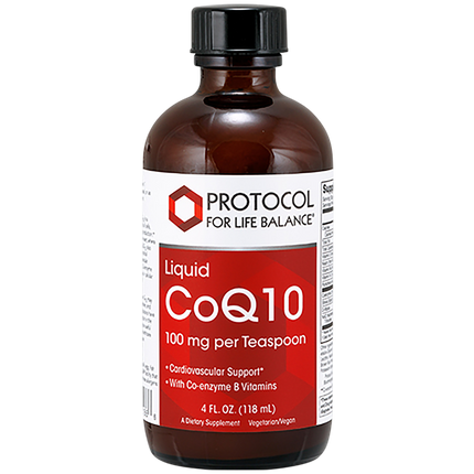 CoQ10 Liquid 100mg, 118 Milliliters , Brand_Protocol for Life Balance Form_Liquid liquid Requires Consultation Size_118 Milliliters