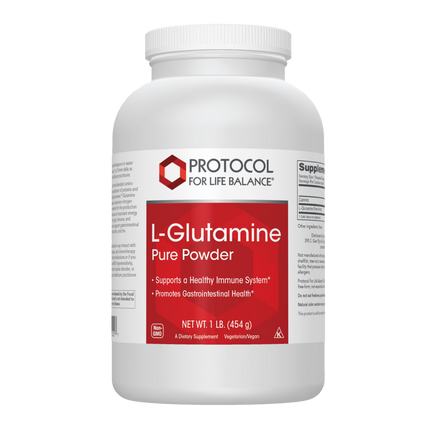 L-Glutamine Powder, 454 Grams , Brand_Protocol for Life Balance Form_Powder powder Requires Consultation Size_454 Grams