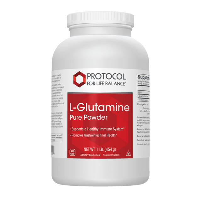 L-Glutamine Powder, 454 Grams , Brand_Protocol for Life Balance Form_Powder powder Requires Consultation Size_454 Grams