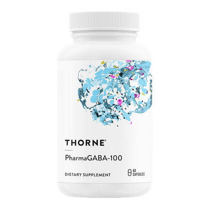 PharmaGABA-100, 60 Capsules , Brand_Thorne Research Form_Capsules Size_60 Capsules