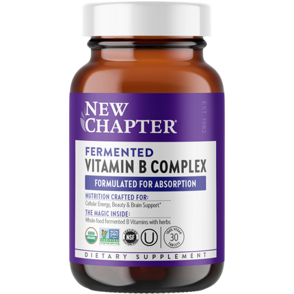 Fermented Vitamin B Complex, 30 tablets