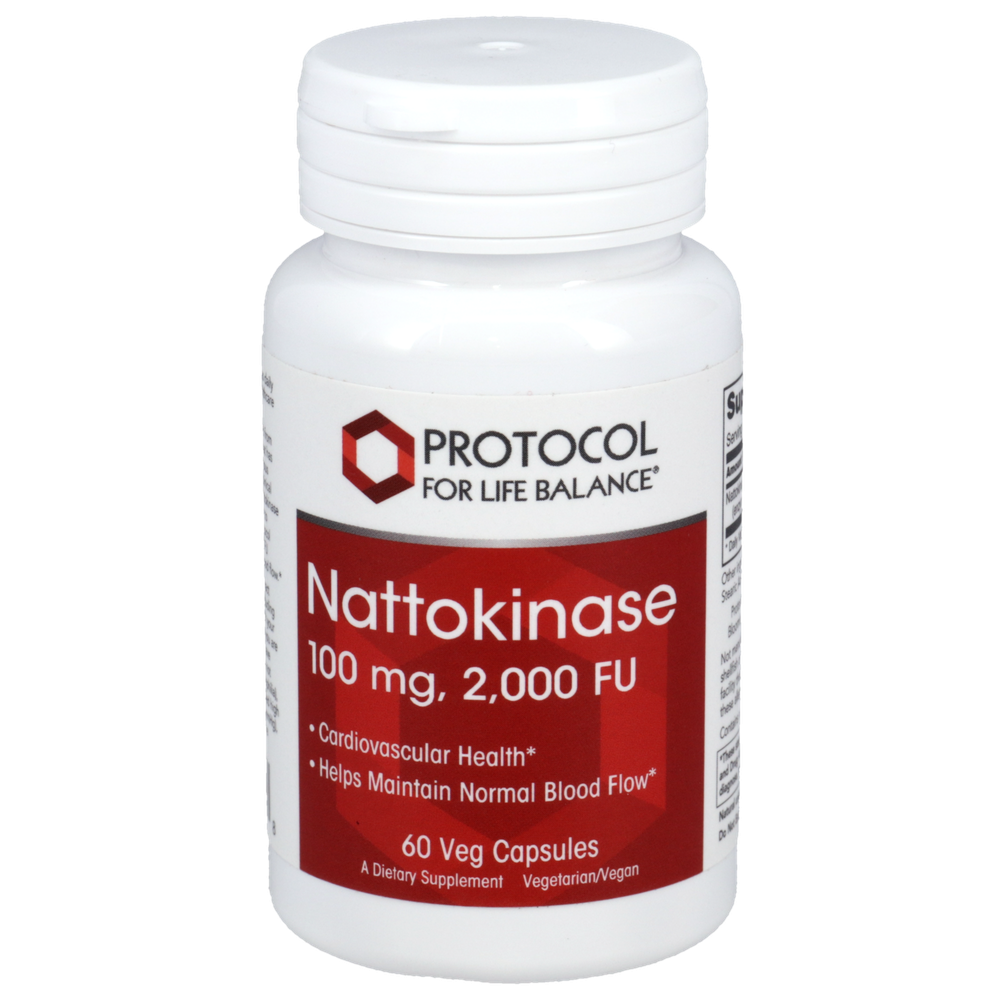 Nattokinase 100 mg, 60 vegcaps , Brand_Protocol for Life Balance caps capsules Form_Capsules Requires Consultation Size_60 Capsules