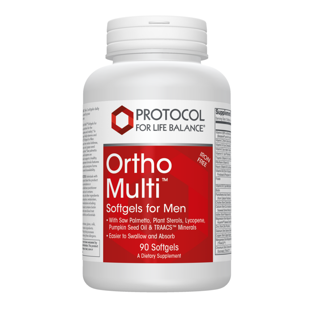 Ortho Multi for Men, 90 Softgels , Brand_Protocol for Life Balance Form_Softgels Requires Consultation Size_90 Softgels softgels