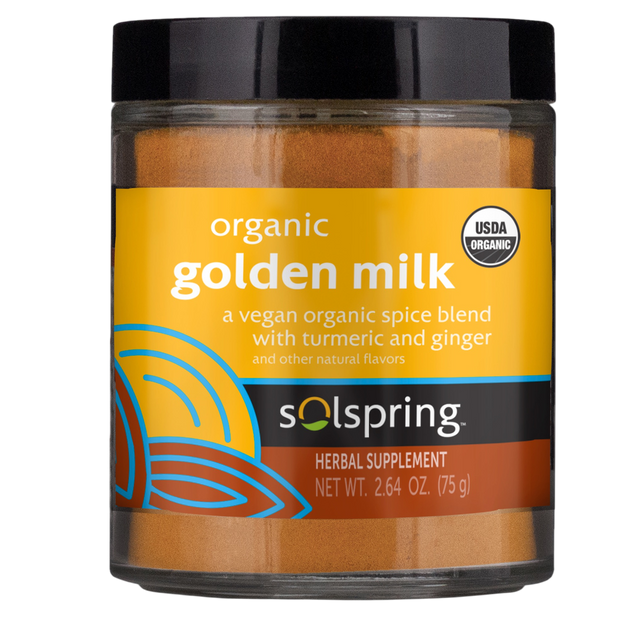 Solspring Organic Golden Milk, 75 g Powder