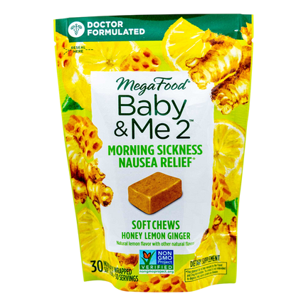 Baby & Me 2™ Morning Sickness Nausea Relief Soft Chews, 30 Chewable Tablets