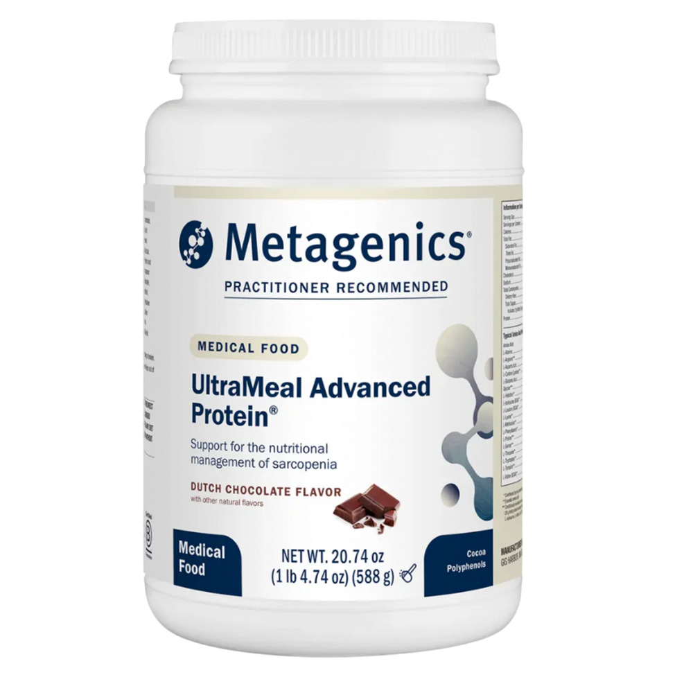 UltraMeal&reg; Advanced Protein, Chocolate Flavor, 20.74 Oz (588 g) Powder , Brand_Metagenics Form_Powder powder Size_23 Oz