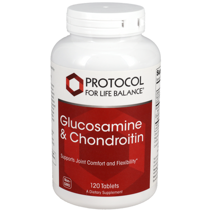 Glucosamine and Chondroitin Extra Strength, 120 Tablets , Brand_Protocol for Life Balance Form_Tablets Requires Consultation Size_120 Tablets tablets