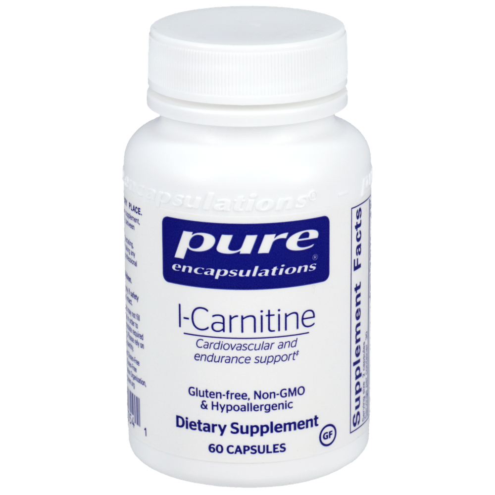 L-Carnitine, 60 Capsules , Brand_Pure Encapsulations caps Emersons