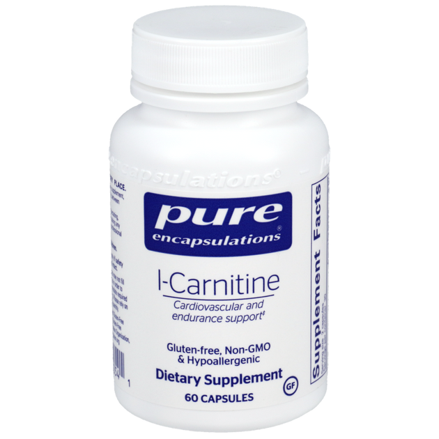 L-Carnitine, 60 Capsules , Brand_Pure Encapsulations caps Emersons