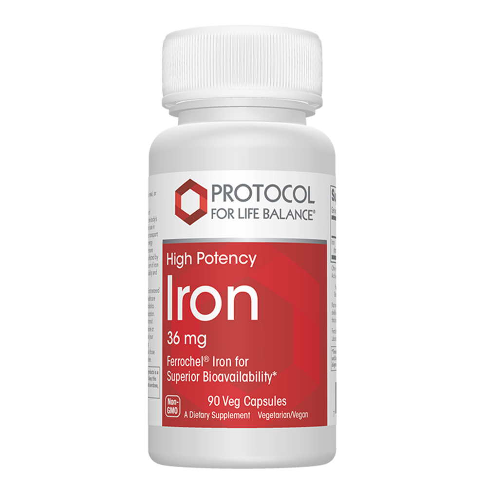 Iron 36mg, 90 Capsules , Brand_Protocol for Life Balance capsules Form_Capsules Requires Consultation Size_90 Capsules