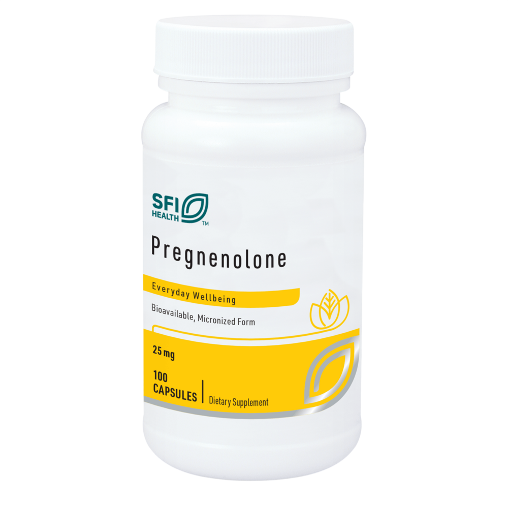 Pregnenolone 25mg, 100 Capsules