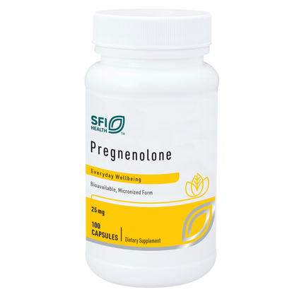 Pregnenolone 25mg, 100 Capsules