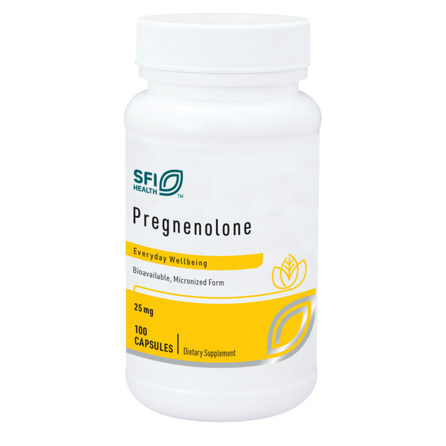 Pregnenolone 25mg, 100 Capsules