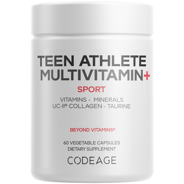 Teen Athlete Multivitamin+, 60 Capsules