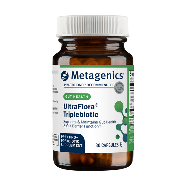 UltraFlora® Triplebiotic with Akkermansia, 30 capsules , Form_Capsules