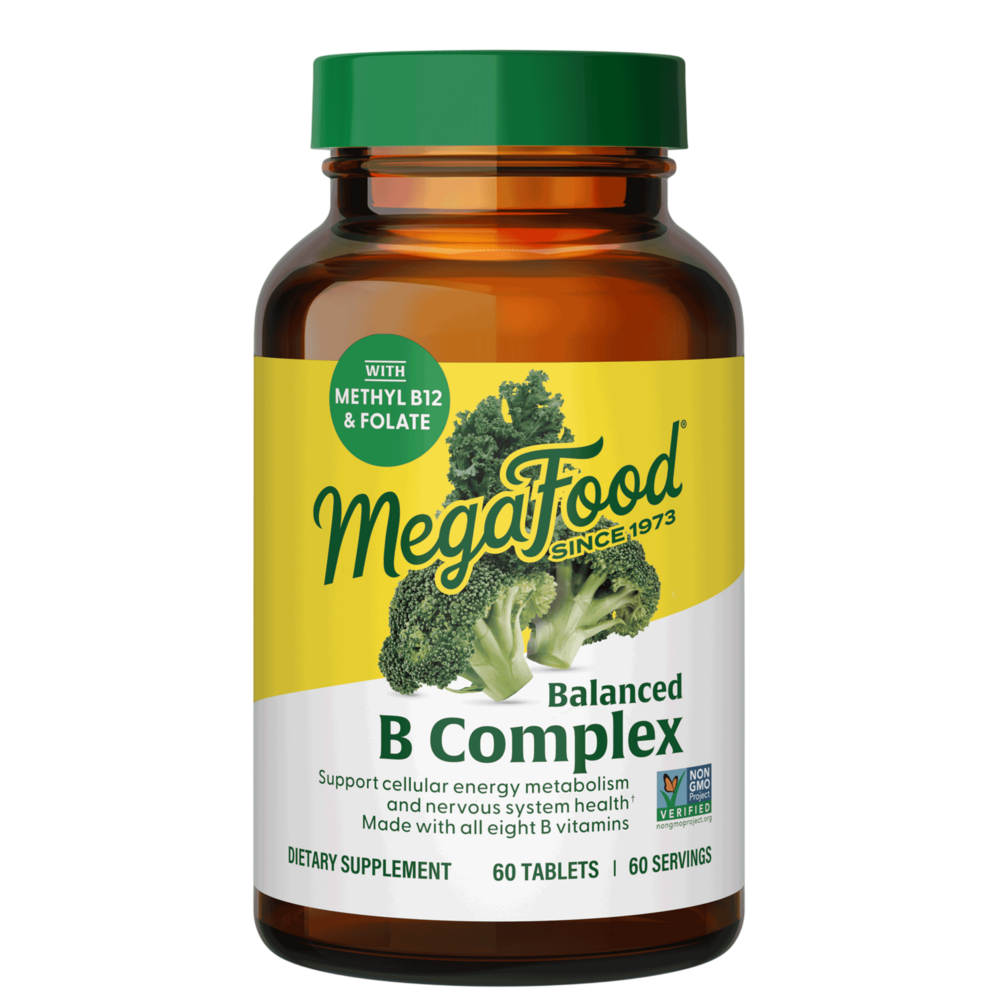 Balanced B Complex, 60 Tablets
