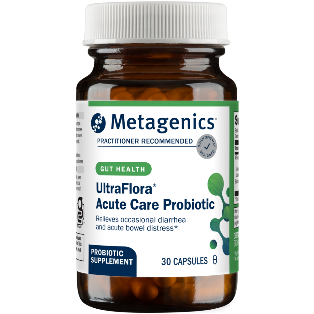 UltraFlora® Acute Care, 30 Capsules , caps Emersons Emersons-Alt Form_Capsules