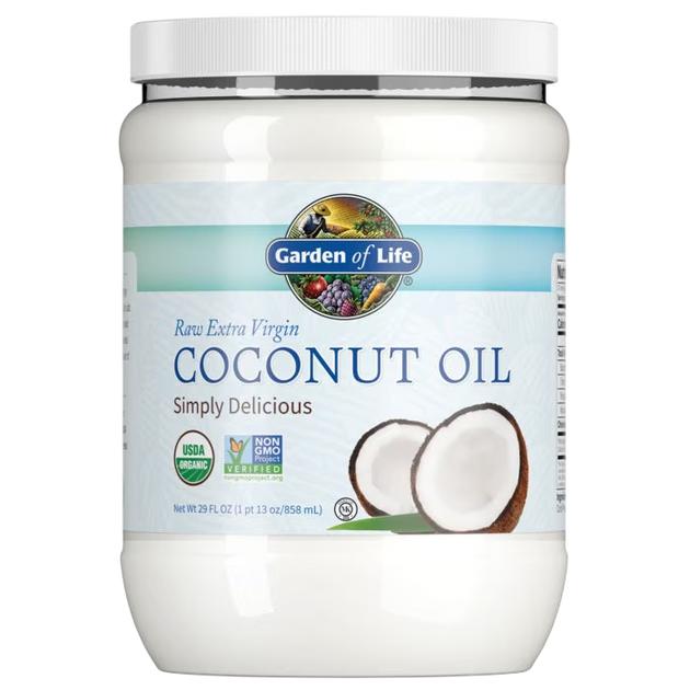 Coconut Oil Raw Extra Virgin, 858 mL