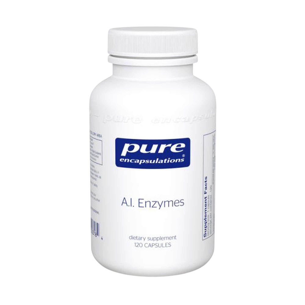 A.I. Enzymes, 120 Capsules , Brand_Pure Encapsulations Form_Capsules Requires Consultation Size_120 Capsules
