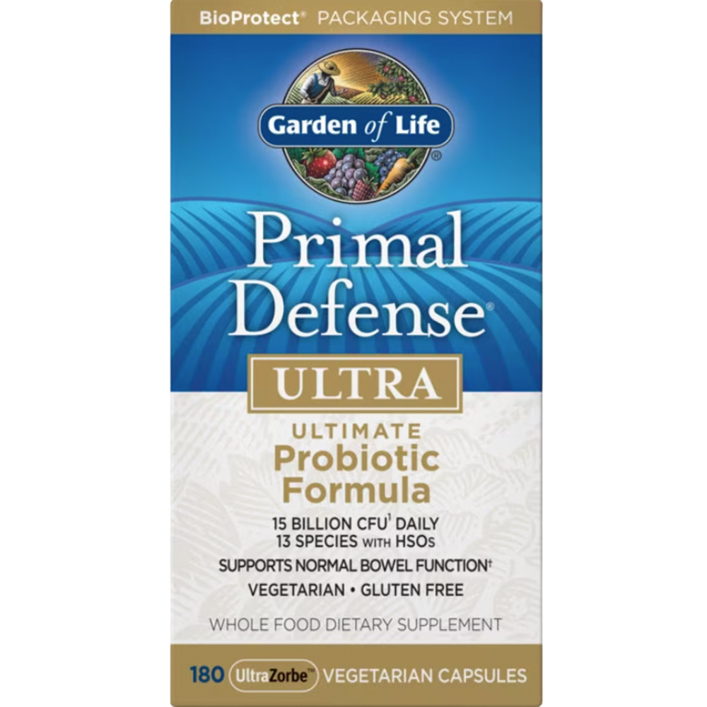 Primal Defense® ULTRA Probiotic Formula, 180 Vegetarian Capsules