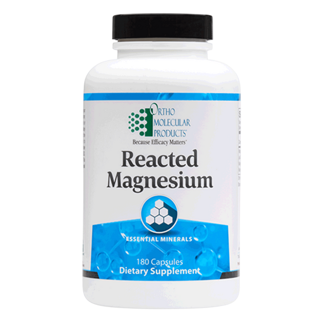 Reacted Magnesium, 180 capsules , Brand_Ortho Molecular caps Form_Capsules Requires Consultation Size_180 Caps
