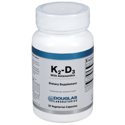 K2-D3 w/Astaxanthin 30c, 30 Capsules