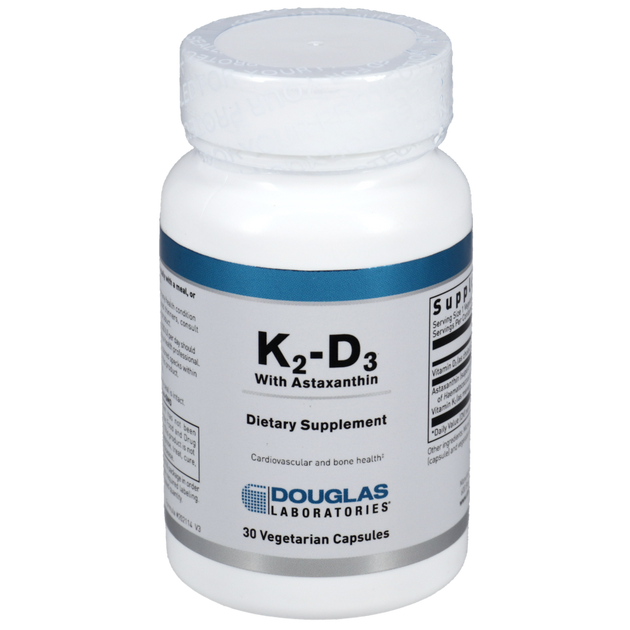 K2-D3 w/Astaxanthin 30c, 30 Capsules