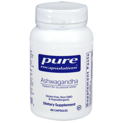 Ashwagandha, 60 Capsules , Brand_Pure Encapsulations Form_Capsules Requires Consultation Size_60 Capsules