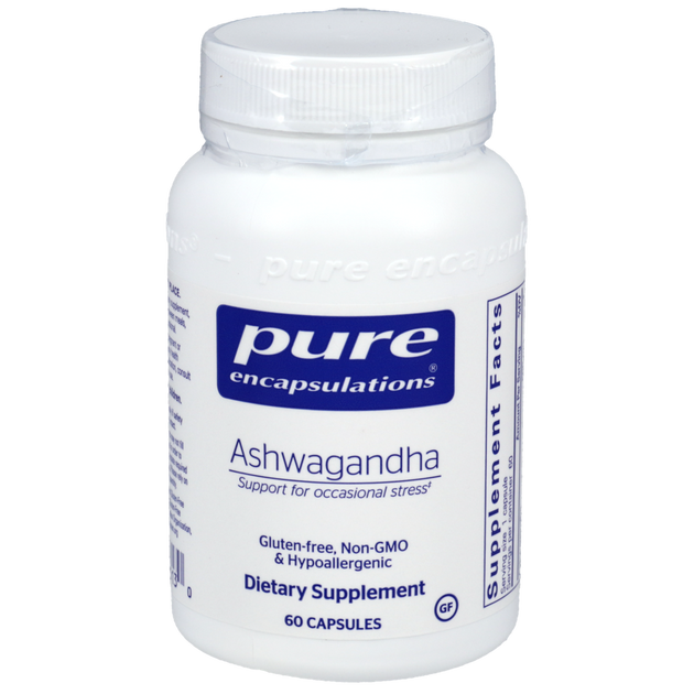 Ashwagandha, 60 Capsules , Brand_Pure Encapsulations Form_Capsules Requires Consultation Size_60 Capsules