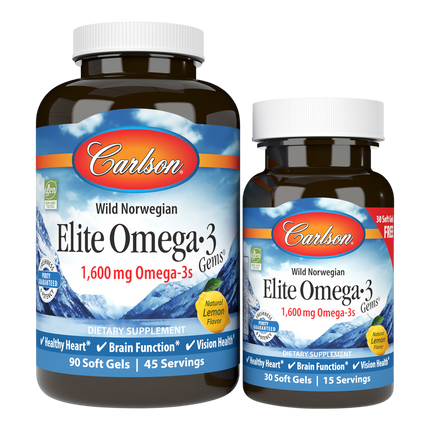 Elite Omega 3 Gems, 120 Softgels