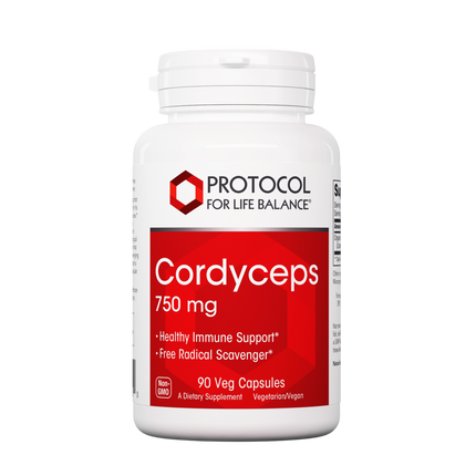 Organic Cordyceps, 90 Capsules , Brand_Protocol for Life Balance capsules Form_Capsules Requires Consultation Size_90 Capsules