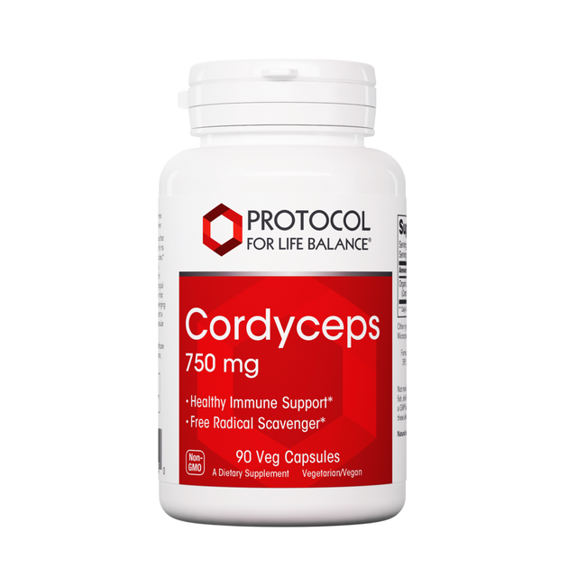 Organic Cordyceps, 90 Capsules , Brand_Protocol for Life Balance capsules Form_Capsules Requires Consultation Size_90 Capsules