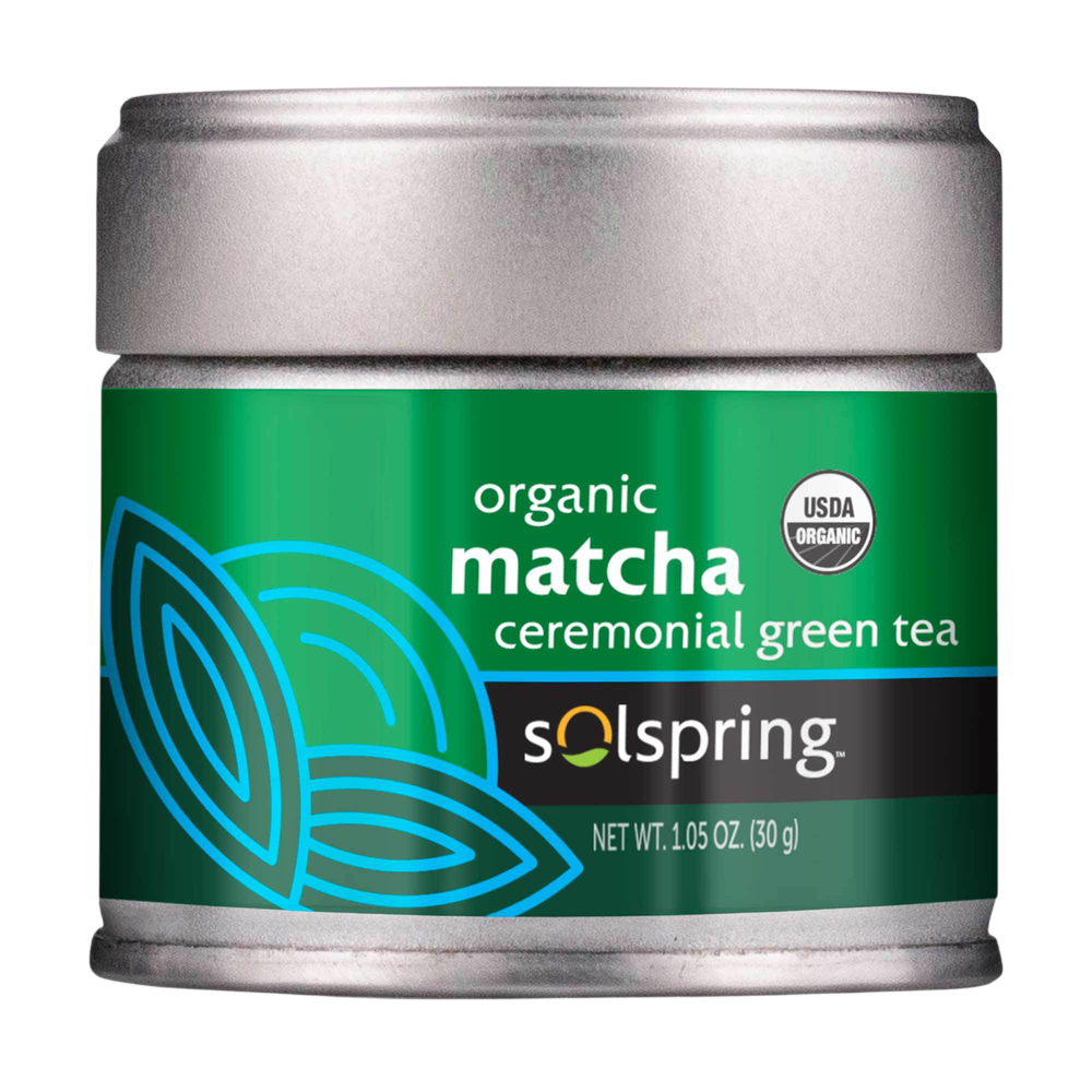 Solspring® Organic Matcha Ceremonial Green Tea, 30 g Powder