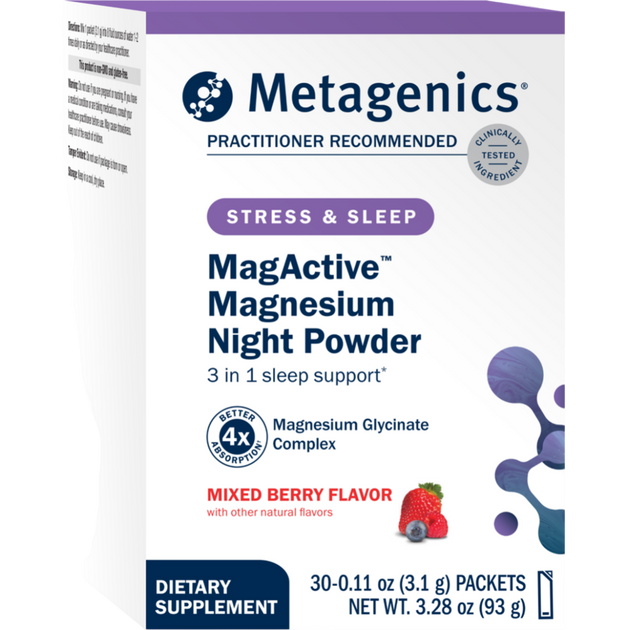 MagActive™ Magnesium Night Powder, 93 Grams , Form_Powder
