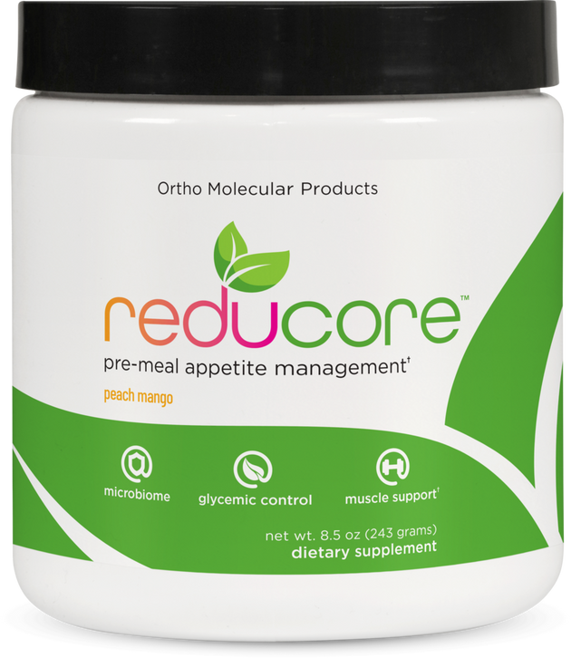 Reducore, Pre-Meal Appetite Management, Peach Mango Flavored, 243 Grams , Brand_Ortho Molecular Form_Powder powder Requires Consultation Size_243 Grams