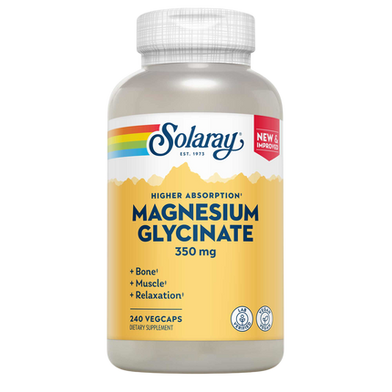 Magnesium Glycinate 350, 240 capsules