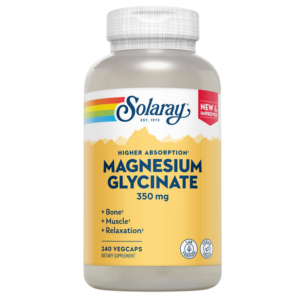 Magnesium Glycinate 350, 240 capsules