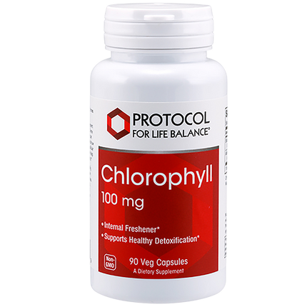 Chlorophyll 100mg, 90 Capsules , Brand_Protocol for Life Balance capsules Form_Capsules Requires Consultation Size_90 Capsules