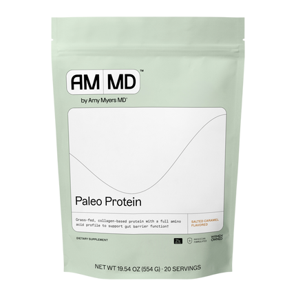 Amy Myers MD Paleo Protein Salted Caramel - front