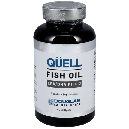 Quell Fish Oil EPA/DHA plus Vitamin D, 60 Softgels
