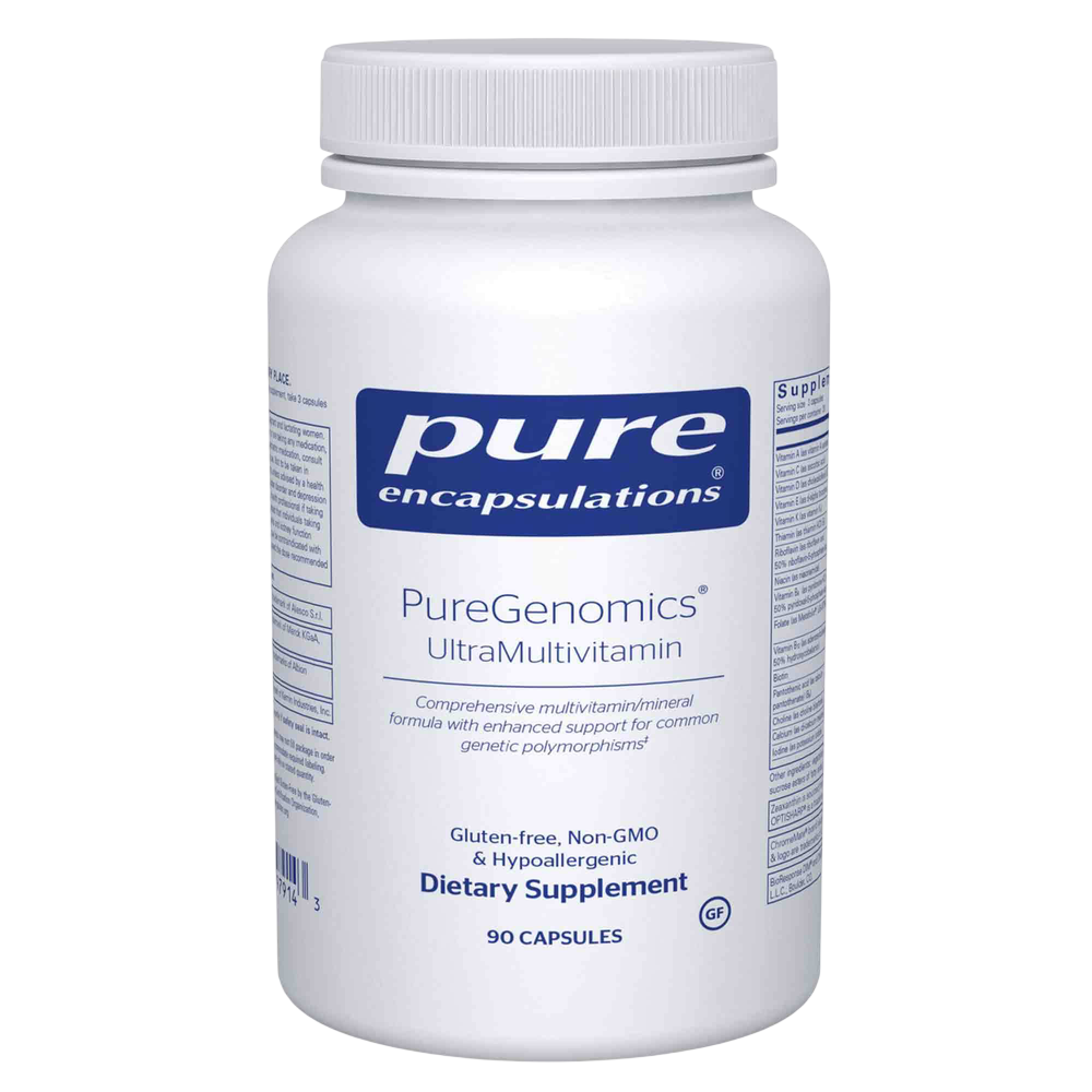 PureGenomics® Ultra Multivitamin, 90 Capsules , Brand_Pure Encapsulations caps Emersons Form_Capsules Requires Consultation Size_90 Capsules