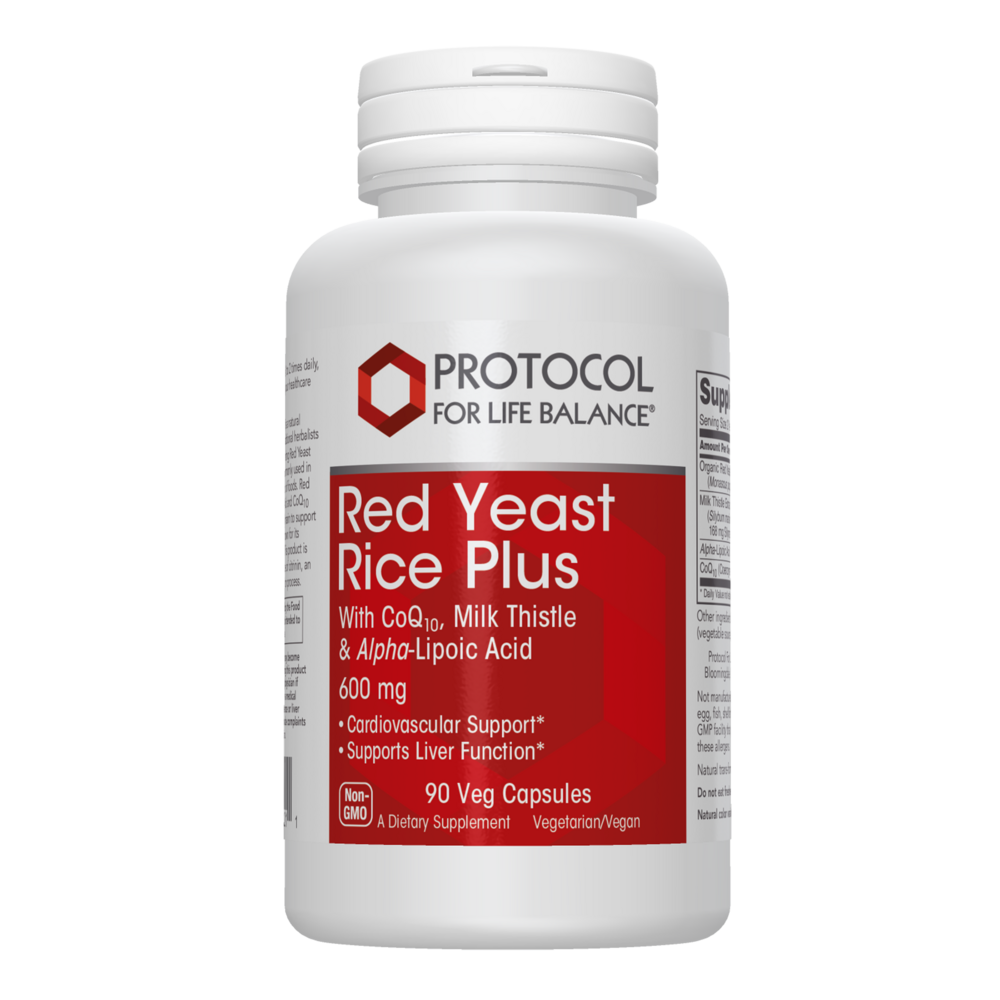 Red Yeast Rice Plus 600mg, 90 Capsules , Brand_Protocol for Life Balance capsules Form_Capsules Requires Consultation Size_90 Capsules