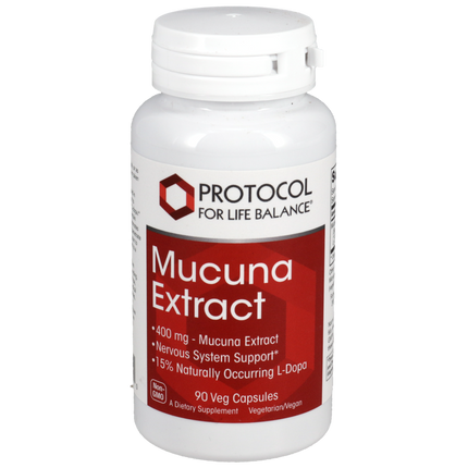 Mucuna Extract, 90 Capsules , Brand_Protocol for Life Balance capsules Form_Capsules Requires Consultation Size_90 Capsules