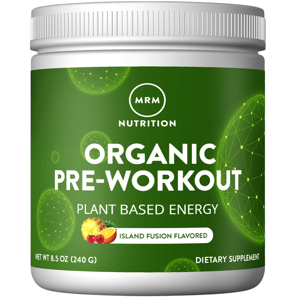 Organic Pre-Workout Island Fusion, 240 Grams