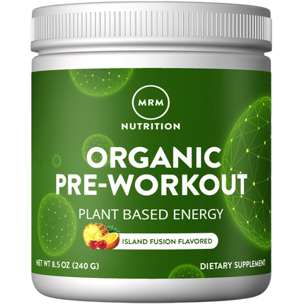 Organic Pre-Workout Island Fusion, 240 Grams