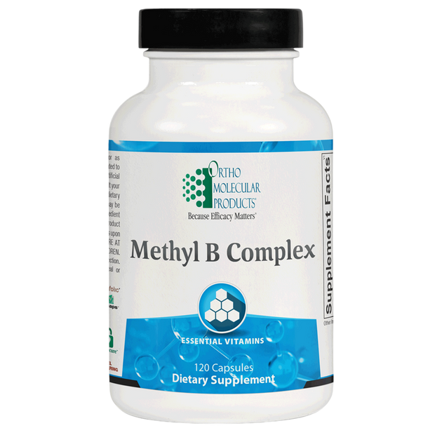 Methyl B Complex, 120 capsules , Brand_Ortho Molecular caps Form_Capsules Requires Consultation Size_120 Caps