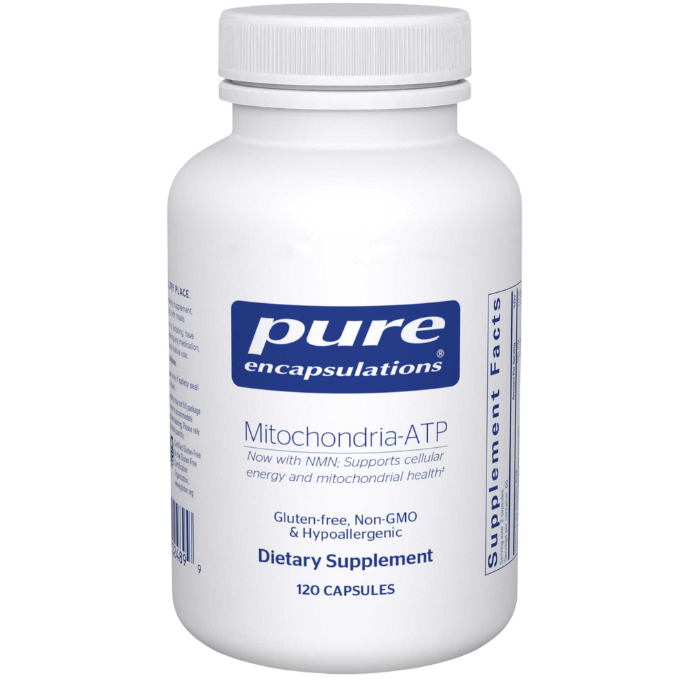 Mitochondria-ATP, 120 Capsules , Brand_Pure Encapsulations caps Emersons