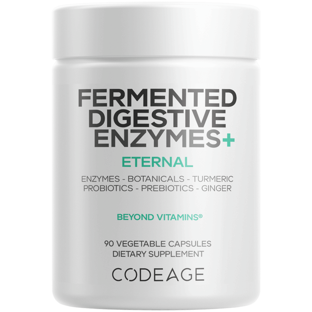 Fermented Digestive Enzymes, 90 Capsules
