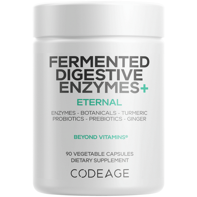 Fermented Digestive Enzymes, 90 Capsules