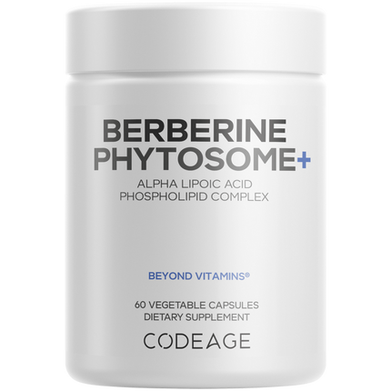 Berberine Phytosome+, 60 Capsules